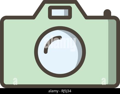 Camera Vector Icon Sign Icon Vector Illustration For Personal And Commercial Use... Clean Look Trendy Icon... Stock Vector