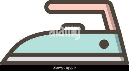 Iron Vector Icon Sign Icon Vector Illustration For Personal And Commercial Use... Clean Look Trendy Icon... Stock Vector