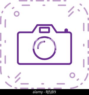 Camera Vector Icon Sign Icon Vector Illustration For Personal And Commercial Use... Clean Look Trendy Icon... Stock Vector