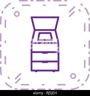 Scanner Vector Icon Sign Icon Vector Illustration For Personal And Commercial Use... Clean Look Trendy Icon... Stock Vector