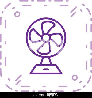 Charging Fan Vector Icon Sign Icon Vector Illustration For Personal And Commercial Use... Clean Look Trendy Icon... Stock Vector
