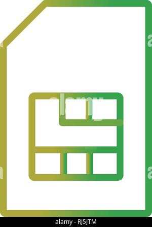 Sim Vector Icon Sign Icon Vector Illustration For Personal And Commercial Use... Clean Look Trendy Icon... Stock Vector