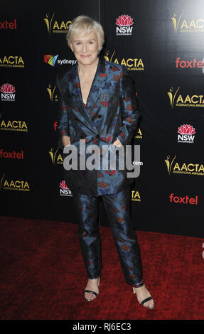 8th AACTA International Awards - Arrivals  Featuring: Glenn Close Where: Los Angeles, California, United States When: 04 Jan 2019 Credit: Apega/WENN.com Stock Photo