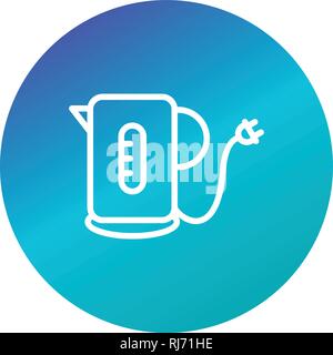 Kettle Vector Icon Sign Icon Vector Illustration For Personal And Commercial Use... Clean Look Trendy Icon... Stock Vector