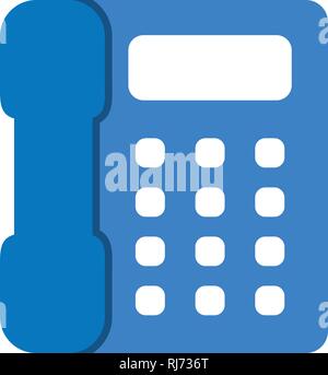 Telephone Vector Icon Sign Icon Vector Illustration For Personal And Commercial Use... Clean Look Trendy Icon... Stock Vector