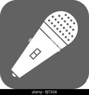 Mic Vector Icon Sign Icon Vector Illustration For Personal And Commercial Use... Clean Look Trendy Icon... Stock Vector