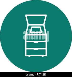 Scanner Vector Icon Sign Icon Vector Illustration For Personal And Commercial Use... Clean Look Trendy Icon... Stock Vector
