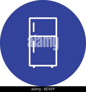 Fridge Vector Icon Sign Icon Vector Illustration For Personal And Commercial Use... Clean Look Trendy Icon... Stock Vector