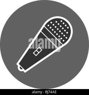 Mic Vector Icon Sign Icon Vector Illustration For Personal And Commercial Use... Clean Look Trendy Icon... Stock Vector