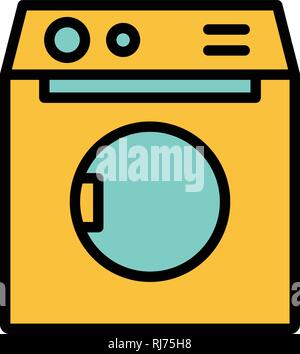Washing Machine Vector Icon Sign Icon Vector Illustration For Personal And Commercial Use... Clean Look Trendy Icon... Stock Vector