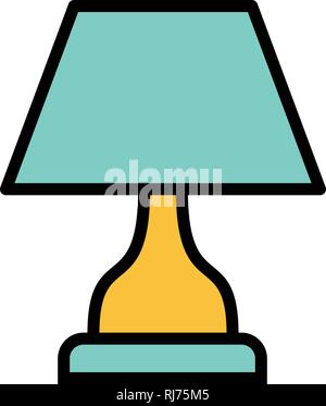 Lamp Vector Icon Sign Icon Vector Illustration For Personal And Commercial Use... Clean Look Trendy Icon... Stock Vector