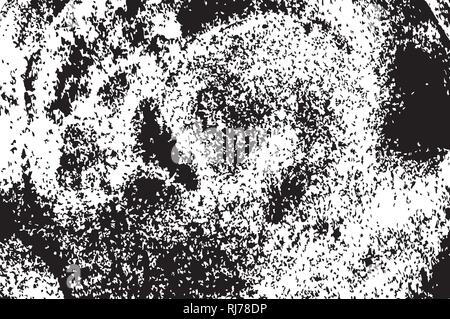 Abstract background. Monochrome texture. Image includes a effect the black and white tones. Stock Vector