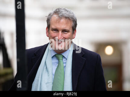 London, UK. 05th Feb, 2019. Damian Hinds, Secretary of State for Education, arrives for the Cabinet Meeting. Credit: Tommy London/Alamy Live News Stock Photo