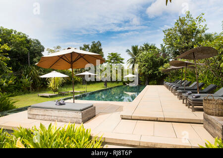 Siem Reap, Angkor, Sala Lodge, Luxushotel mit Schwimmbad und traumhaftem Garten Stock Photo