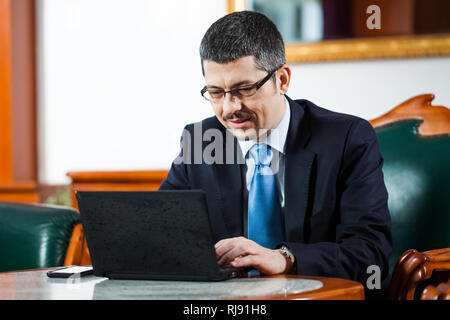 Businessman in office Stock Photo
