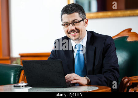 Businessman in office Stock Photo