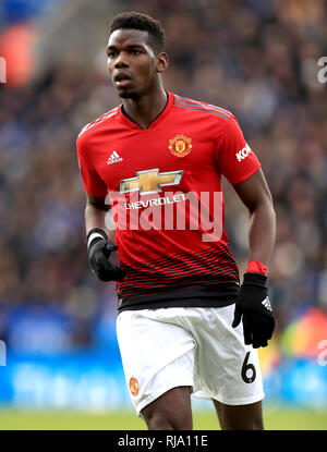 Manchester United's Paul Pogba in action during the premier league ...