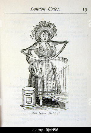 The Merry Milk Maid', Cries of London - Stock Image - C045/0136 - Science  Photo Library