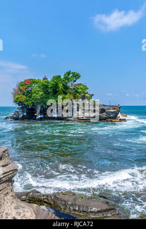 Pura Tanah Lot Temple, Bali, Indonesia Stock Photo