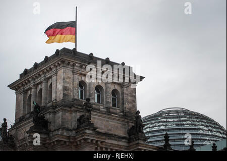 Berlin, Germany. 27th January 2019. Today marks the International Holocaust Remembrance Day, an annual day of commemoration developed to help prevent  Stock Photo