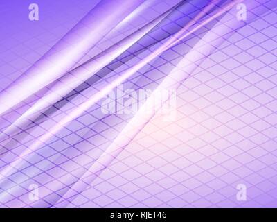 dinamyc flow, stylized  waves, vector Stock Vector