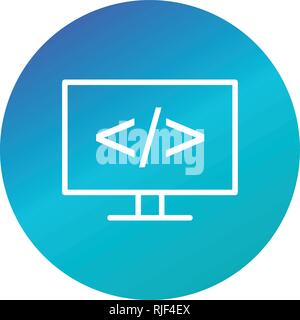 Programming Vector Icon Sign Icon Vector Illustration For Personal And Commercial Use... Clean Look Trendy Icon... Stock Vector