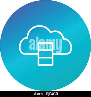 Data base Vector Icon Sign Icon Vector Illustration For Personal And Commercial Use... Clean Look Trendy Icon... Stock Vector