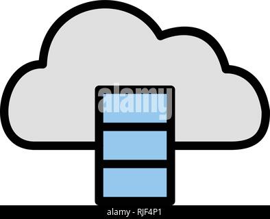 Data base Vector Icon Sign Icon Vector Illustration For Personal And Commercial Use... Clean Look Trendy Icon... Stock Vector