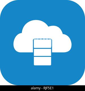 Data base Vector Icon Sign Icon Vector Illustration For Personal And Commercial Use... Clean Look Trendy Icon... Stock Vector