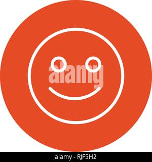 Happy Emoticon Vector Icon Sign Icon Vector Illustration For Personal And Commercial Use... Clean Look Trendy Icon... Stock Vector