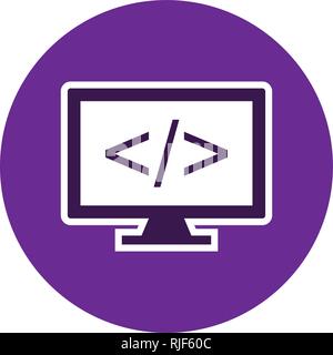 Programming Vector Icon Sign Icon Vector Illustration For Personal And Commercial Use... Clean Look Trendy Icon... Stock Vector
