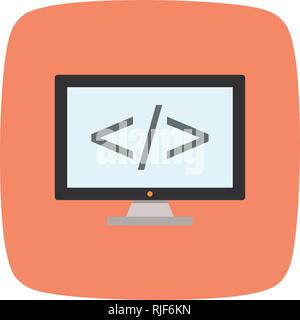 Programming Vector Icon Sign Icon Vector Illustration For Personal And Commercial Use... Clean Look Trendy Icon... Stock Vector