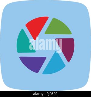 Shutter Vector Icon Sign Icon Vector Illustration For Personal And Commercial Use... Clean Look Trendy Icon... Stock Vector