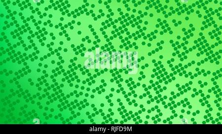 Vibrant Green Trendy Gradient Background. Defocused Soft Blurred Backdrop. Stock Vector