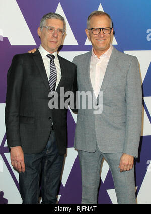 (L-R) Rob Epstein and Jeffrey Friedman at the 91st Oscars Nominees