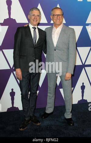 (L-R) Rob Epstein and Jeffrey Friedman at the 91st Oscars Nominees