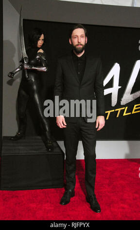 Los Angeles, USA. 05th Feb, 2019. Actor Joel David Moore attends 20th Century Fox's 'Alita: Battle Angel' Premiere on February 5, 2019 at Westwood Village Regency Theatre in Los Angeles, California. Credit: Barry King/Alamy Live News Stock Photo