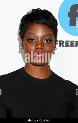 LOS ANGELES - FEB 5:  Afton Williamson at the Disney ABC Television Winter Press Tour Photo Call at the Langham Huntington Hotel on February 5, 2019 in Pasadena, CA Credit: David Edwards/MediaPunch Stock Photo