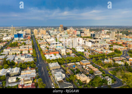 Aerial view of Adelaide in Australia Stock Photo