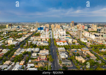 Aerial view of Adelaide in Australia Stock Photo
