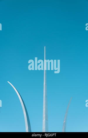 The Air Force Memorial in Arlington, Virginia Stock Photo