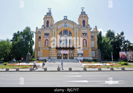 National Theater Lucian Blaga. Cluj-Napoca, Romania Stock Photo