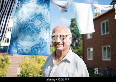 Portrait of senior man Stock Photo