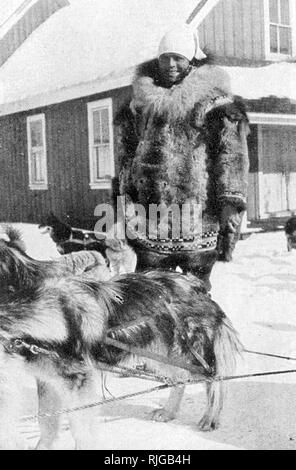 JACK LONDON (1876-1916) American novelist and journalist during his time with the Klondike Gold Rush Stock Photo