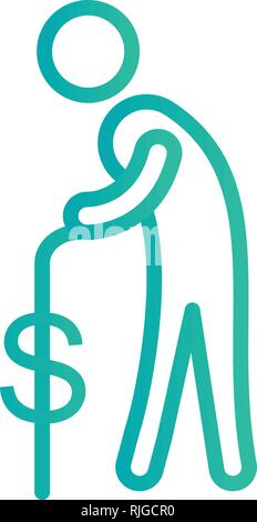 Pension Vector Icon Sign Icon Vector Illustration For Personal And Commercial Use... Clean Look Trendy Icon... Stock Vector