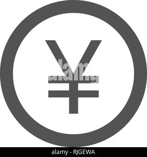 Yen Vector Icon Sign Icon Vector Illustration For Personal And Commercial Use... Clean Look Trendy Icon... Stock Vector
