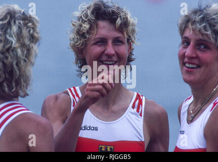 Atlanta Olympic Games 1996 - Women's Gymnastics. Gina Gogean, Romania ...