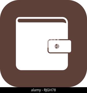 Wallet Vector Icon Sign Icon Vector Illustration For Personal And Commercial Use... Clean Look Trendy Icon... Stock Vector