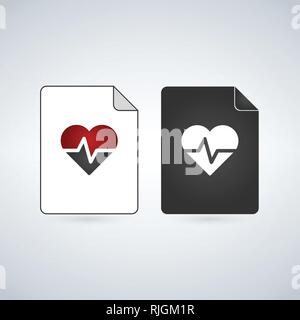 Document file vector icon with gear. settings concept. flat sign for mobile concept and web design. Paper doc simple solid icon. Symbol, logo illustra Stock Vector