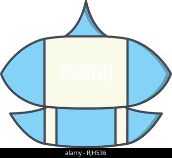 Kite Vector Icon Sign Icon Vector Illustration For Personal And Commercial Use... Clean Look Trendy Icon... Stock Vector